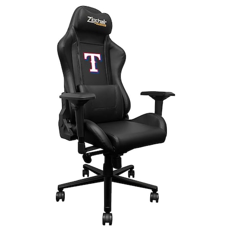 Dreamseat Xpression Pro Gaming Chair with Texas Rangers Secondary Logo XZXPPRO032-PSMLB22071A